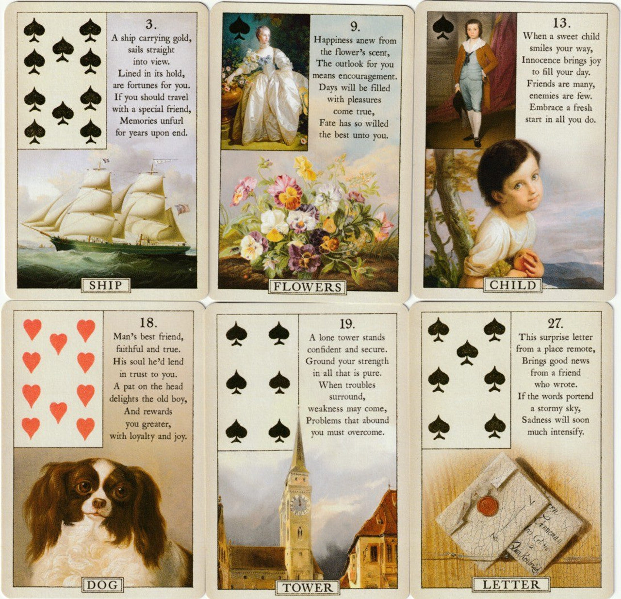 Blue Bird Lenormand