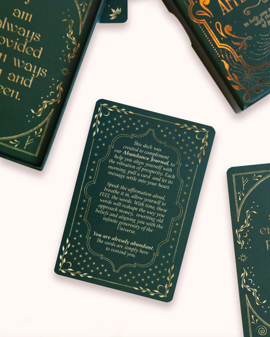 Abundance Affirmations Cards