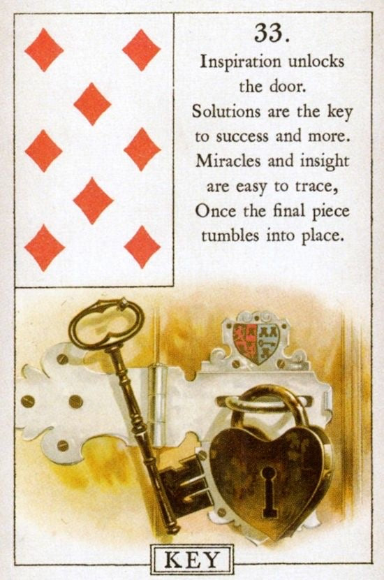 Blue Bird Lenormand